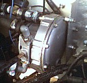 Hot water circulation stops the vaporiser from feeezing up